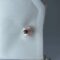 Cufflinks with pearls and garnet