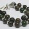 Bracelet with Africanana jade, labradorite and moonstone