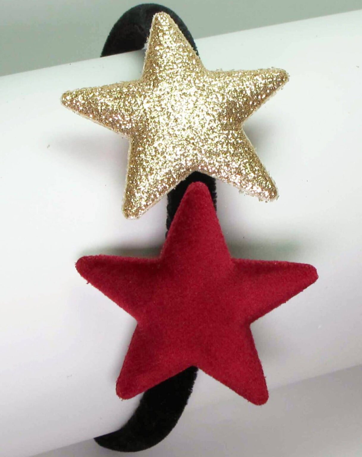 Shine and velvet stars headbands