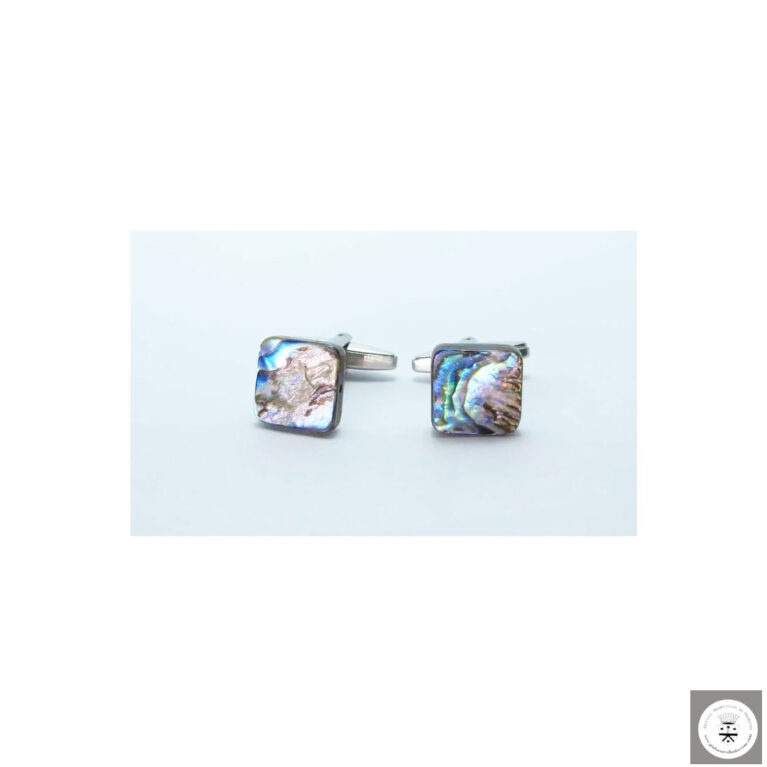 Gemelli con conchighia di abalone quadrata