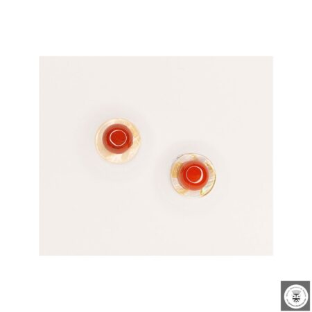 Copribottoni con madreperla e pietra dura semi preziosa